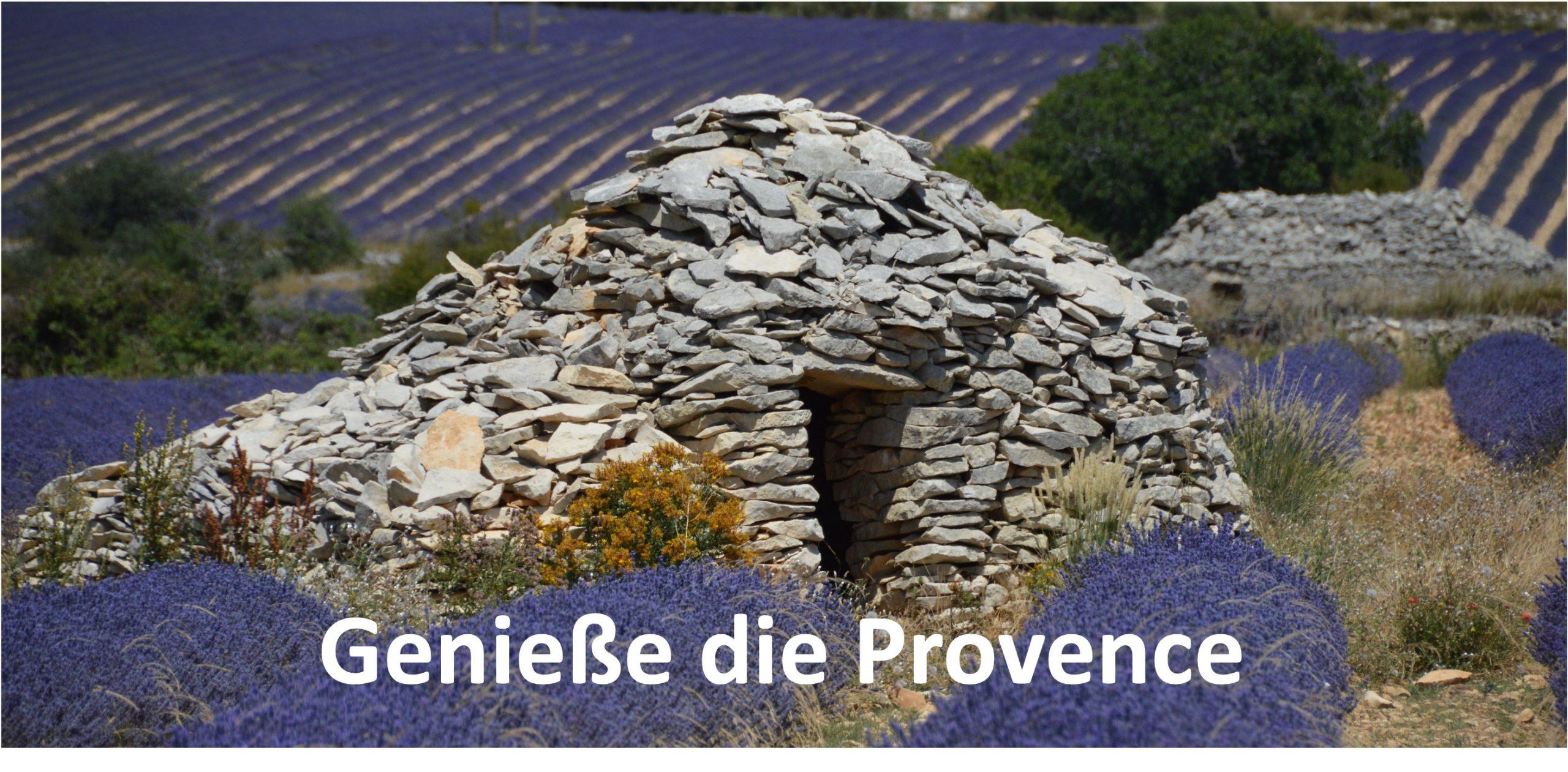 Genieße die Provence